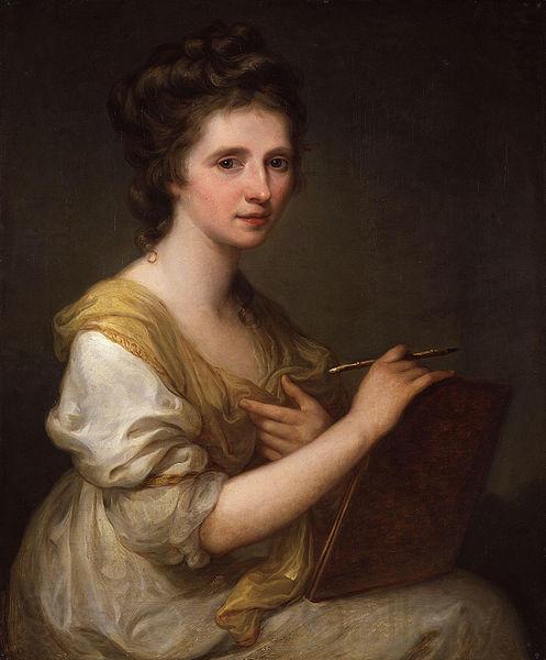 Angelica Kauffmann Self-portrait France oil painting art